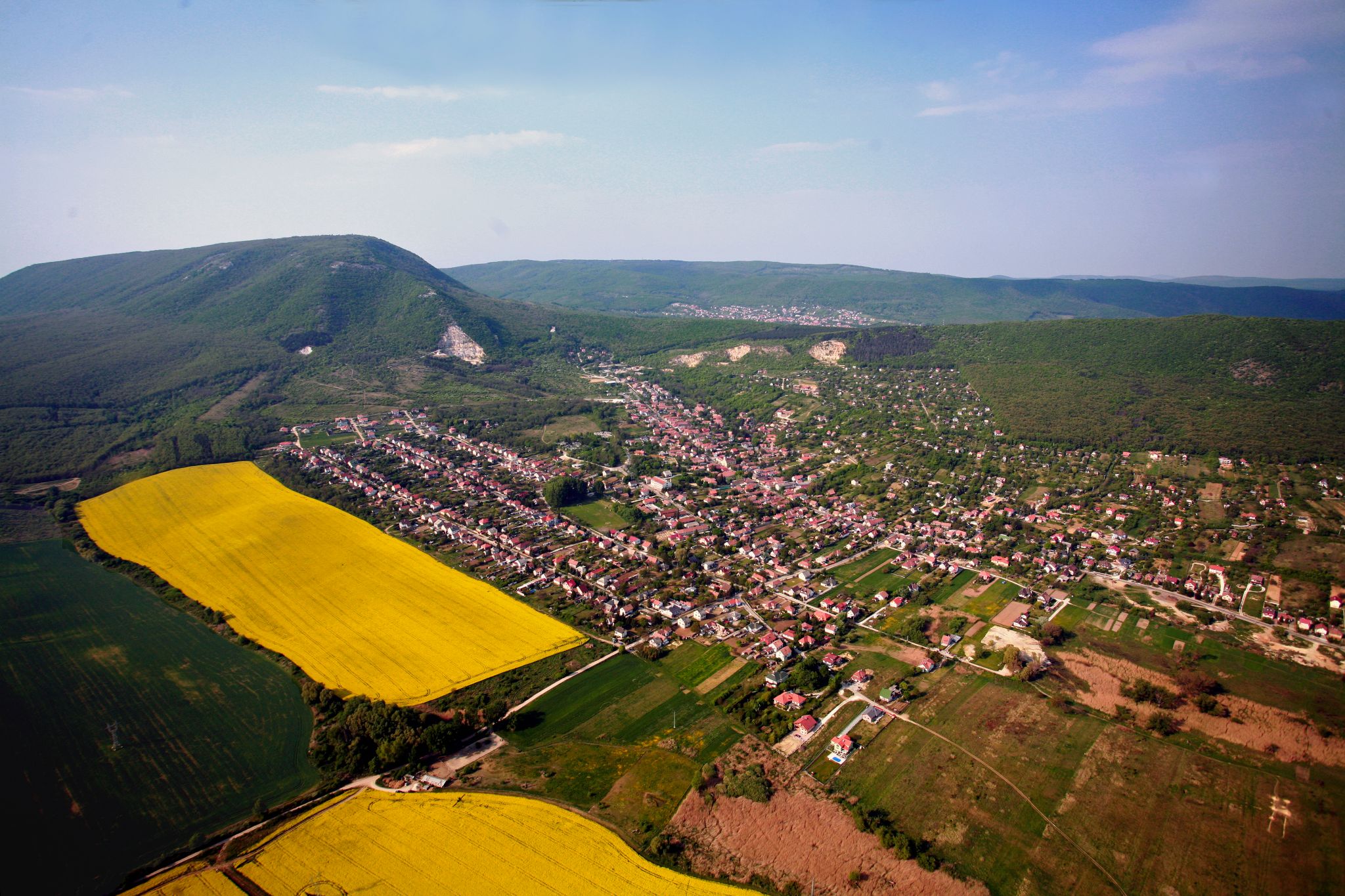 Pilisszántó légifotó